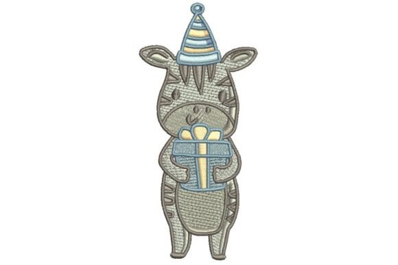 Adorable Party Zebra Embroidery Review