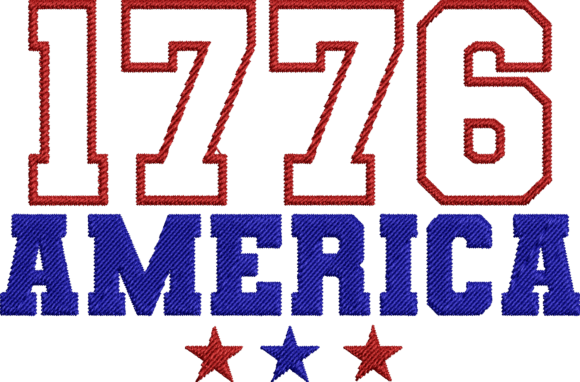 American 1776 Embroidery Design July Review