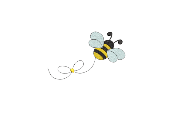 Coquette Bee Embroidery, Bumblebee Review