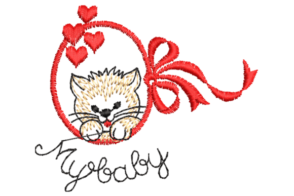 Cute Little Kitten Embroidery Design Review