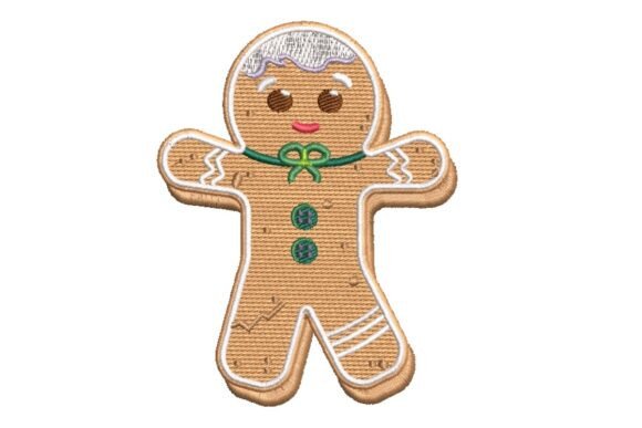 Festive Gingerbread Man Embroidery Review