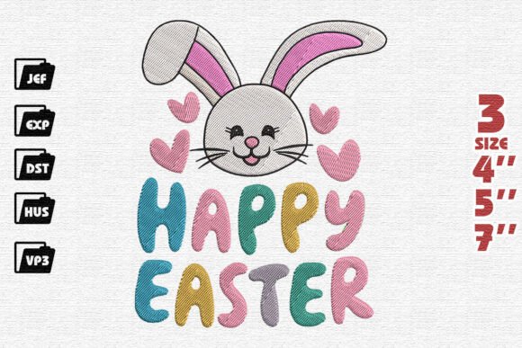 Happy Easter Day Embroidery Review