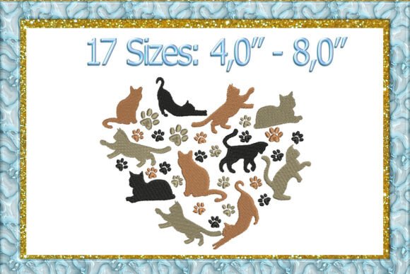 I Love Cats Embroidery Design Review