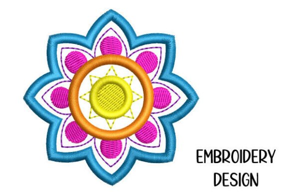 Mandala Circle – Small Embroidery Motif Review