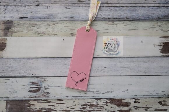 Mom Heart Bookmark ITH Machine Embroidery Review