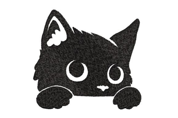 Peeking Black Cat Embroidery: A Designer's Fair Review