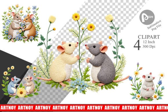 Rat Embroidery Clipart Review