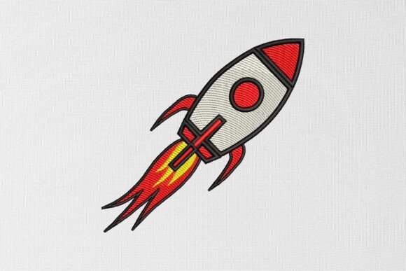 Rocket Embroidery Design: A Boutique Review