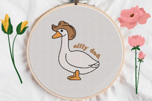 Silly Dad Embroidery, Easter: A Designer's Review for Spring Gifts